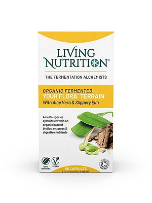 Your Flora Terrain (Aloé Vera E Ulmeiro) Bio 60 Cápsulas Living Nutrition