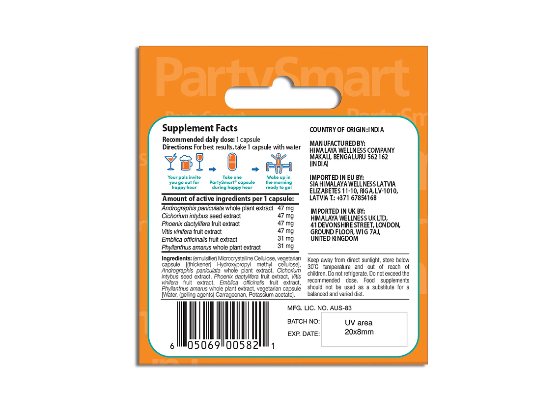 Party Smart 1 Cápsula Himalaya 2
