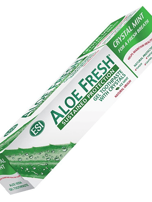 Pasta Dentífrica Aloe Fresh Crystal Mint 100 Ml ESI
