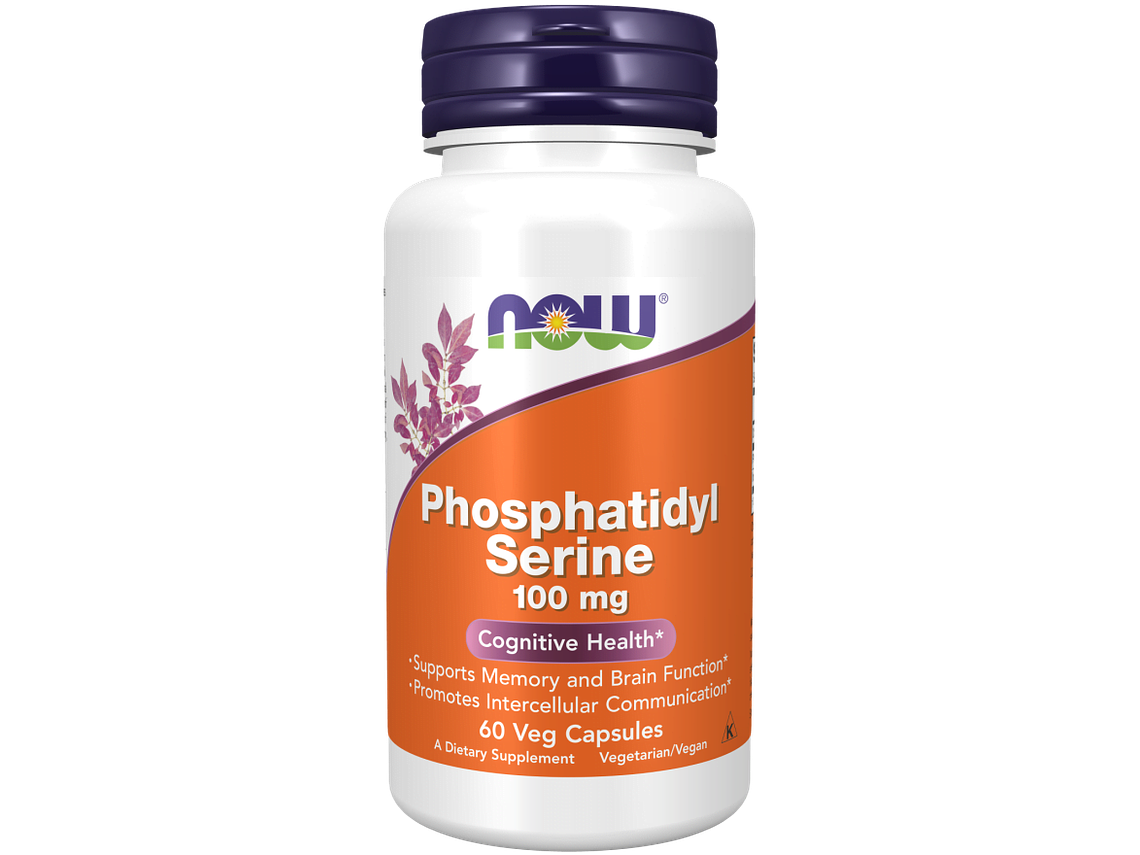Phosphatidyl Serine 100 Mg 60 Cápsulas Now 1