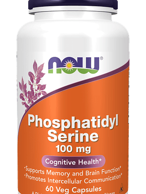 Phosphatidyl Serine 100 Mg 60 Cápsulas Now