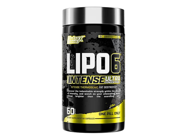 Lipo 6 Intense 60 Cápsulas Nutrex 1