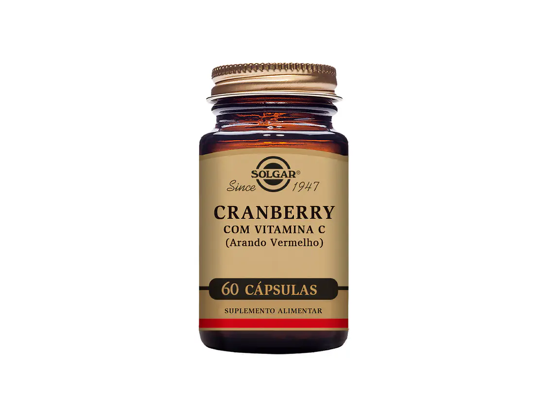 Cranberry Vitamina C 60 Cápsulas Solgar 1