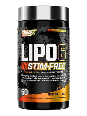Lipo 6 Stim Free 60 Cápsulas Nutrex