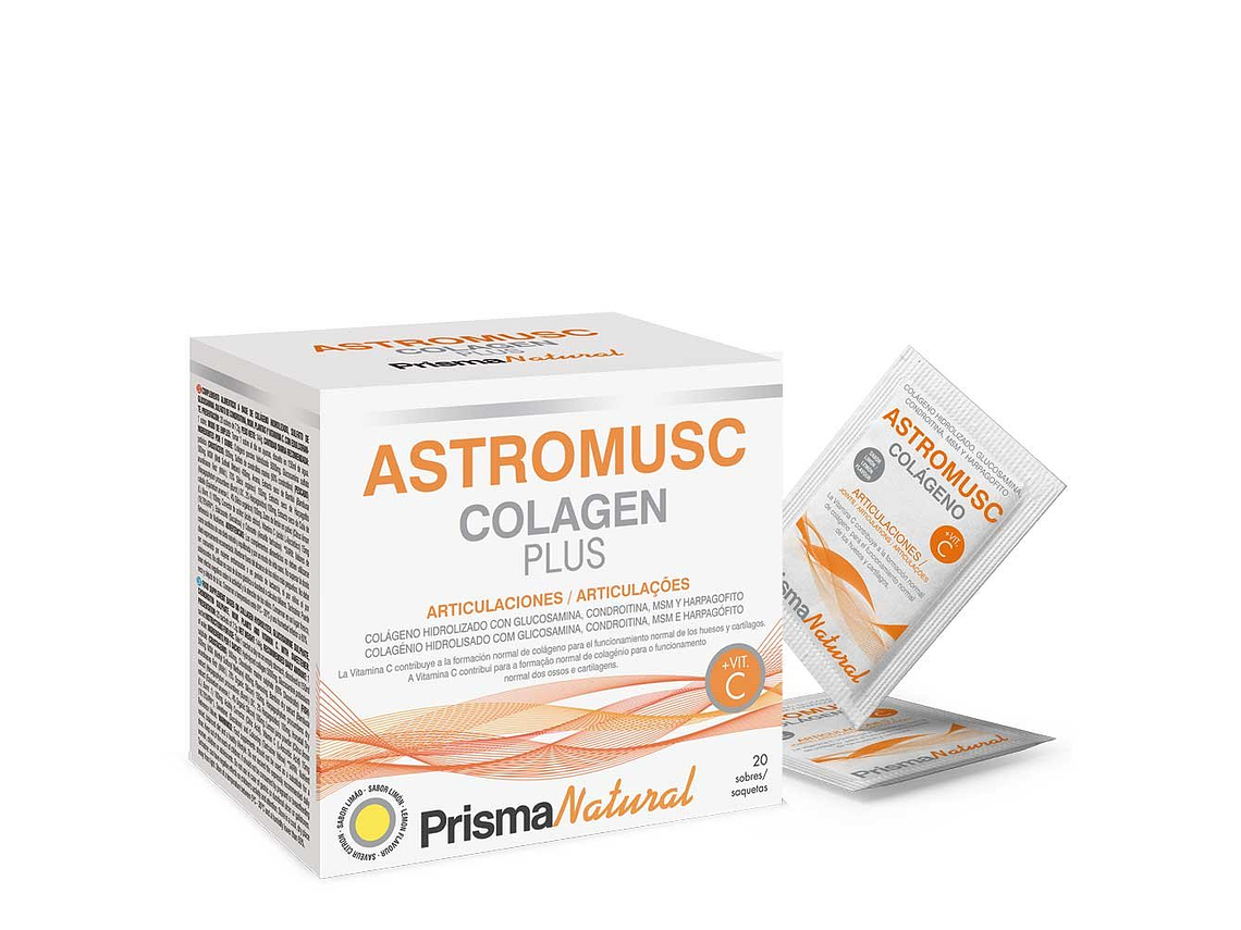 Astromusc Colagen plus 20 Saquetas Prisma Natural 1