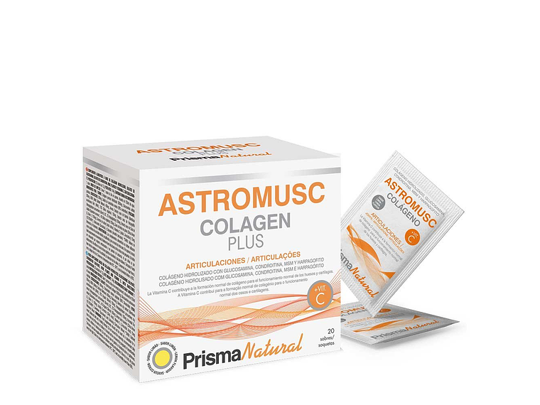 Astromusc Colagen plus 20 Saquetas Prisma Natural 1