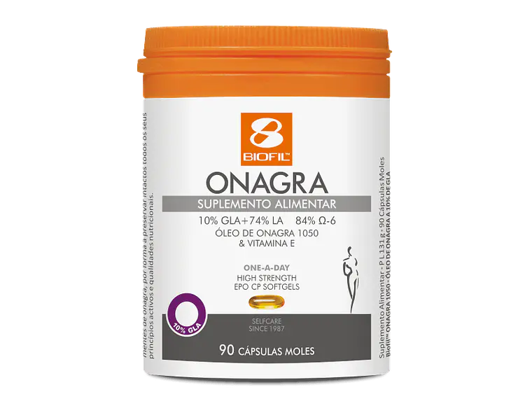 Onagra 1050 mg 90 cápsulas Biofil 1