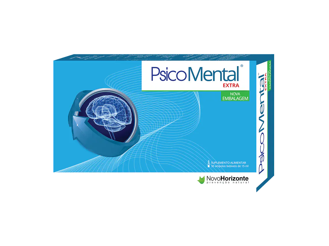 Psico Mental Forte Extra 30 Ampolas Novo Horizonte 1