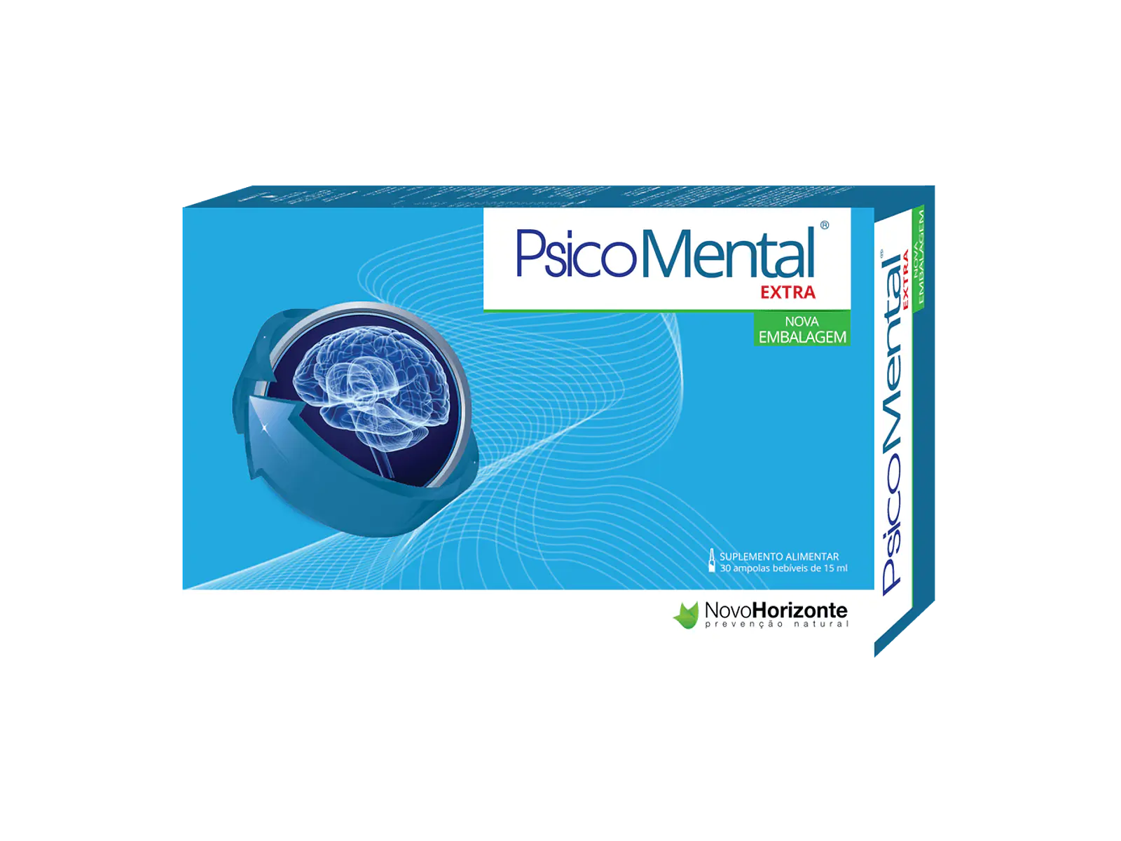 Psico Mental Forte Extra 30 Ampolas Novo Horizonte 1