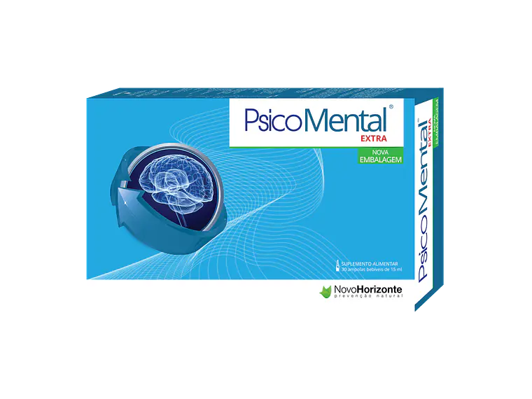 Psico Mental Forte Extra 30 Ampolas Novo Horizonte 1