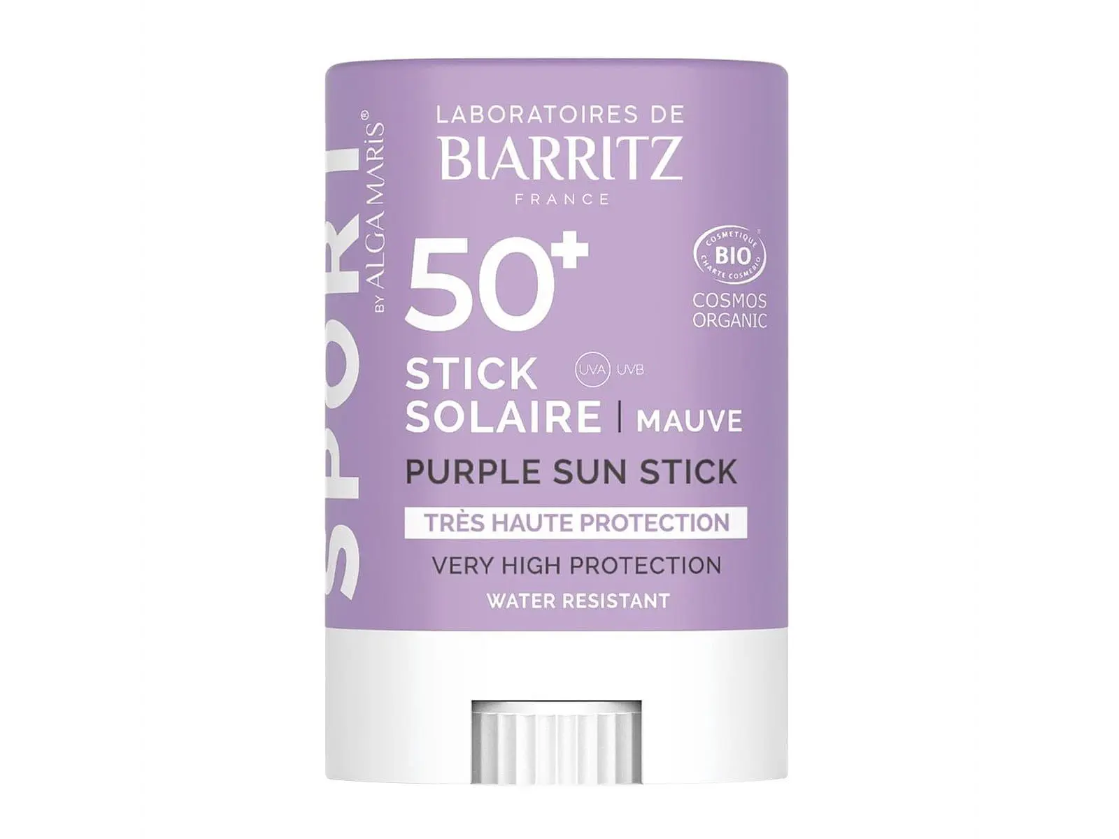 Protetor Solar Stick Sport Lilás SPF50+ 12G Laboratoires de Biarritz 1