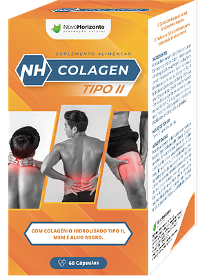 NH Colagen Tipo II 60 Cápsulas Novo Horizonte
