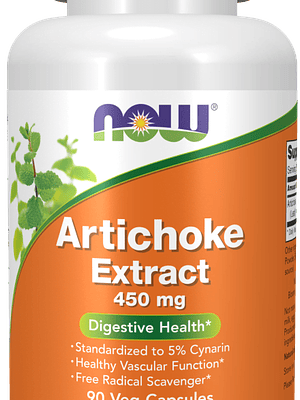 Artichoke Extract 450 mg 90 Cápsulas Now
