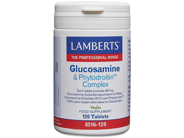 Glucosamine e Phytodroitin Complex 120 Comprimidos Lamberts 1
