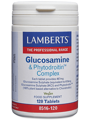 Glucosamine e Phytodroitin Complex 120 Comprimidos Lamberts