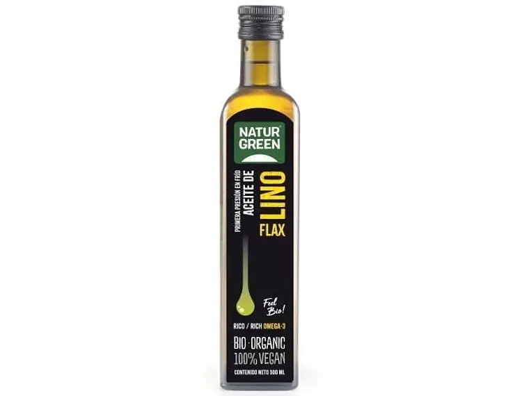 Óleo de Linhaça Bio 500 ml Naturgreen 1