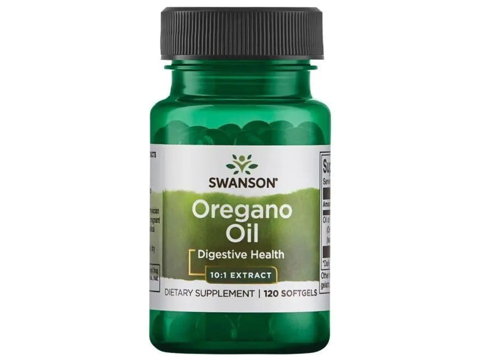 Oregano Oil 10:1 Extract 120 Softgels Swanson 1
