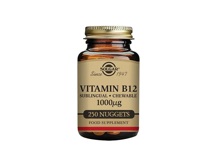 Vitamina B12 1000 µg 250 Comprimidos Solgar 1