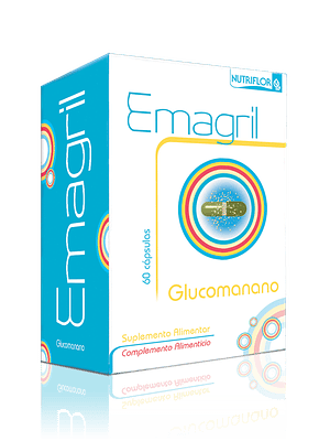 Emagril - Glucomanano 60 Cápsulas Nutriflor