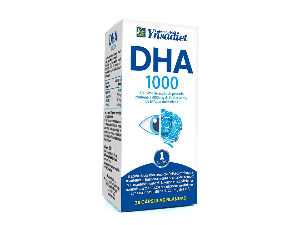 DHA 1000 30 Cápsulas Ynsadiet 1