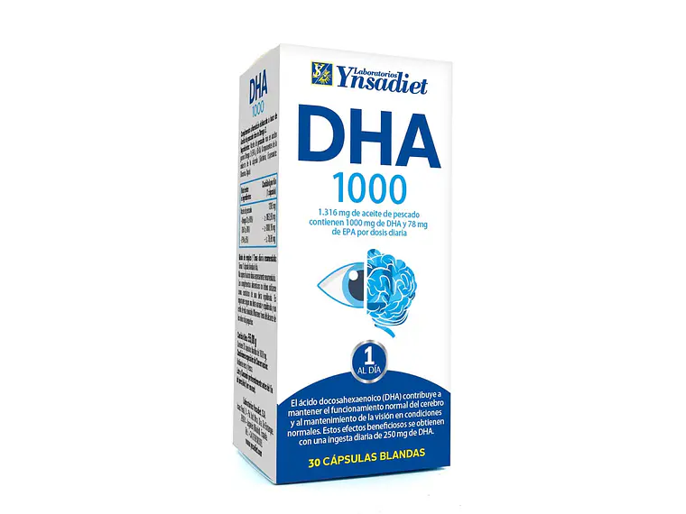 DHA 1000 30 Cápsulas Ynsadiet 1
