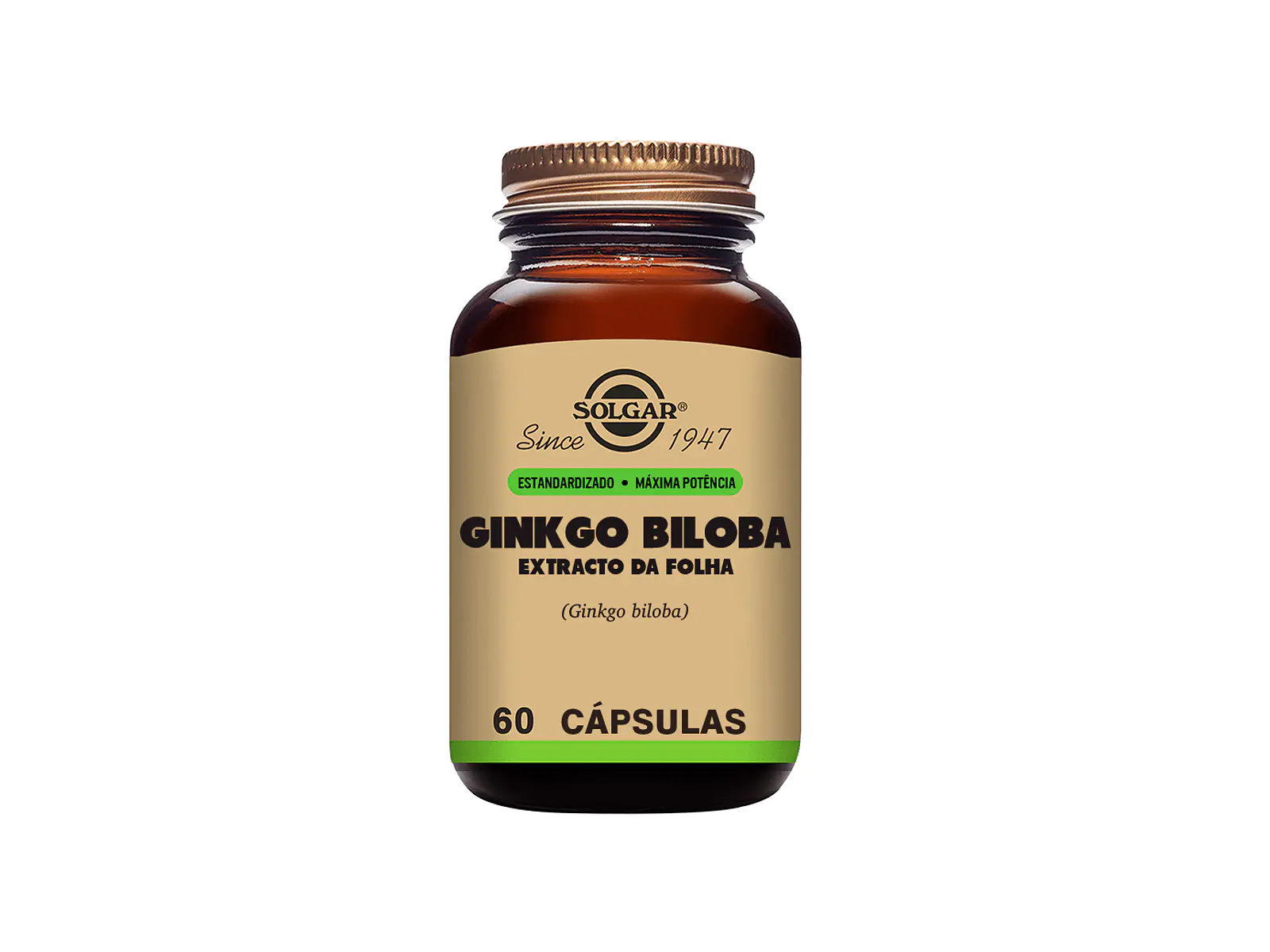 Ginkgo Biloba 60 Cápsulas Solgar 1