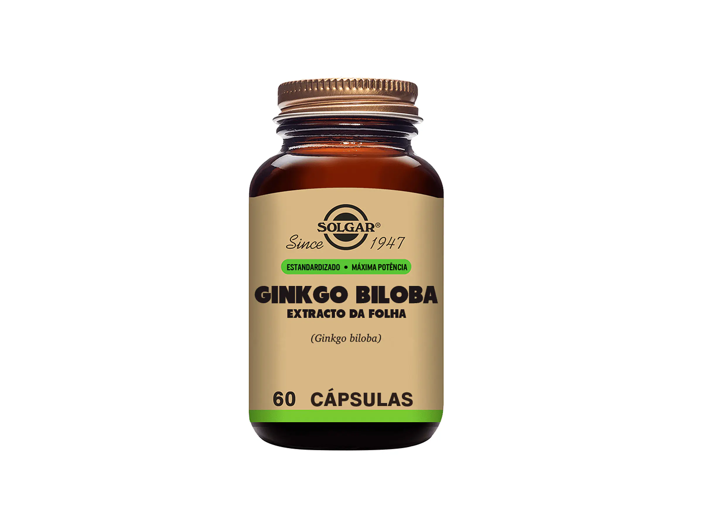 Ginkgo Biloba 60 Cápsulas Solgar 1