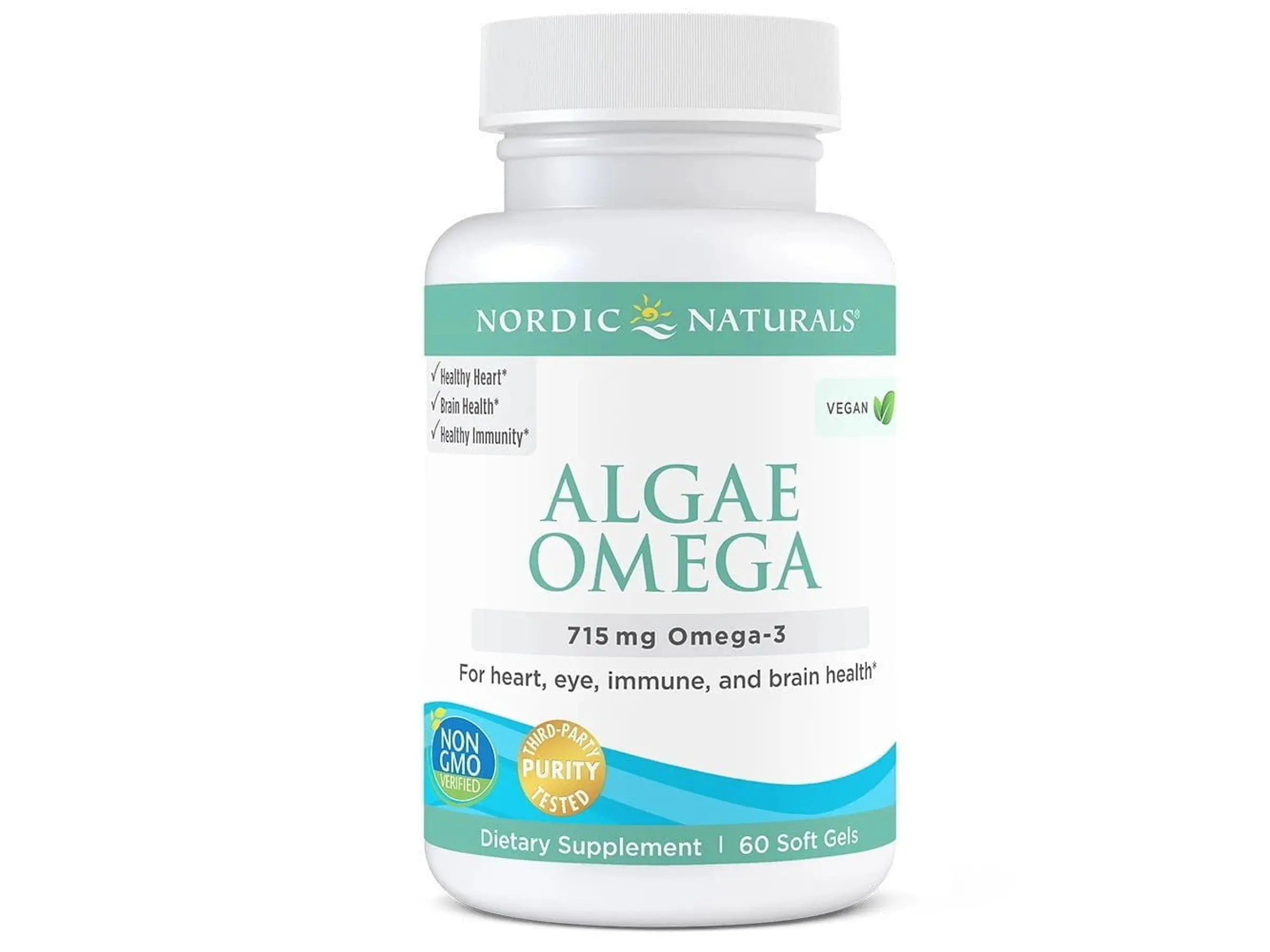 Algae Omega 60 softgels Nordic Naturals 1