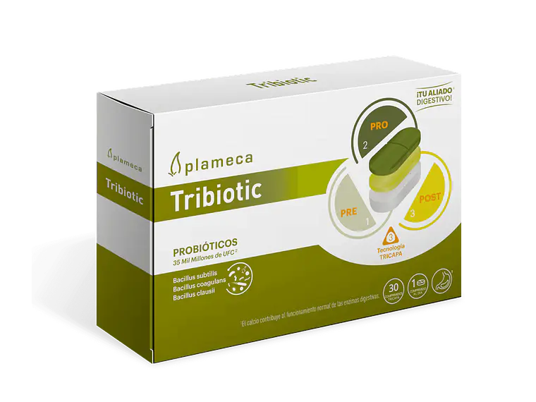 Tribiotic 30 Comprimidos Plameca 1