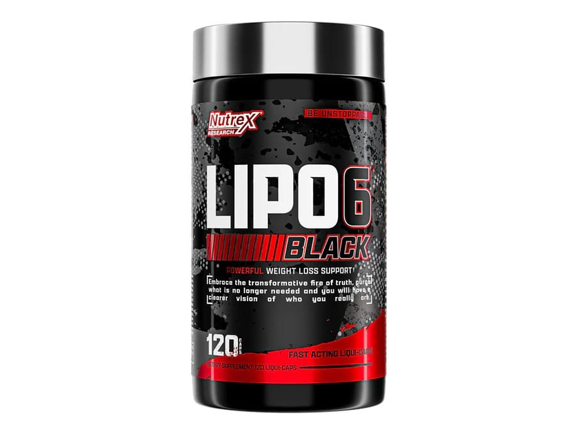 Lipo 6 Black 120 Cápsulas Nutrex 1