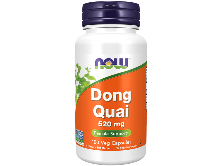 Dong Quai 520 mg 100 Cápsulas Now 1