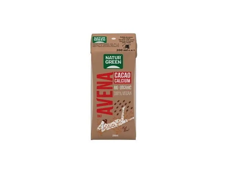 Bebida De Aveia C/ Cacau Bio Naturgreen 1