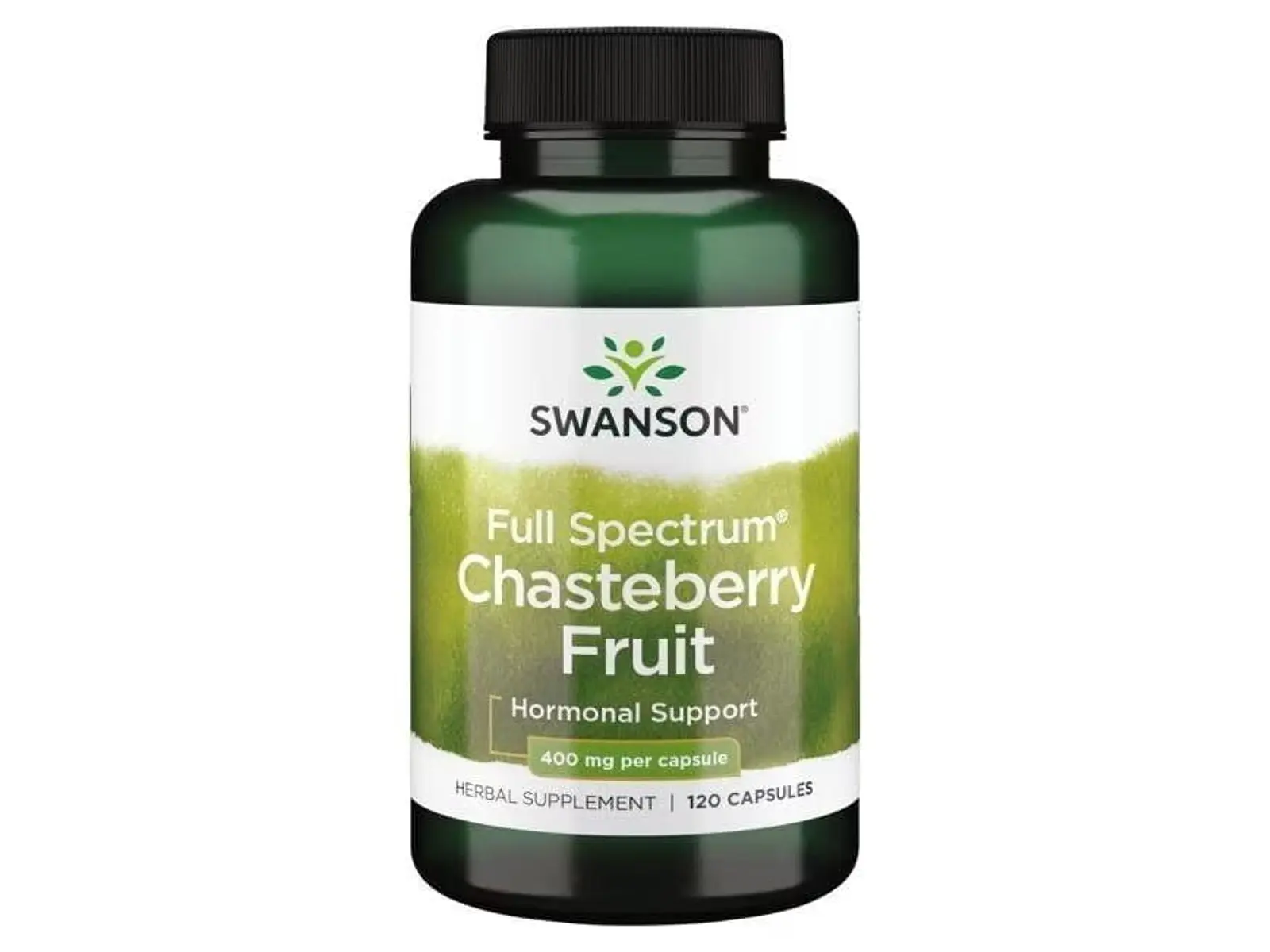 Full Spectrum Chasteberry Fruit 400 mg 120 Cápsulas Swanson 1