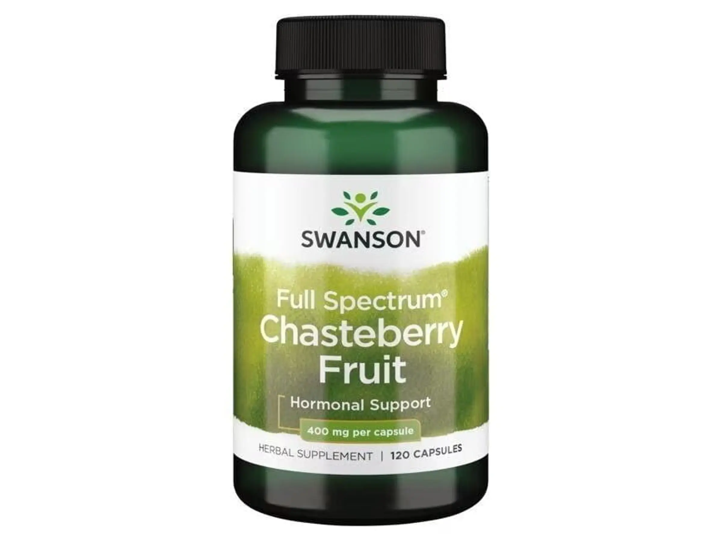Full Spectrum Chasteberry Fruit 400 mg 120 Cápsulas Swanson 1