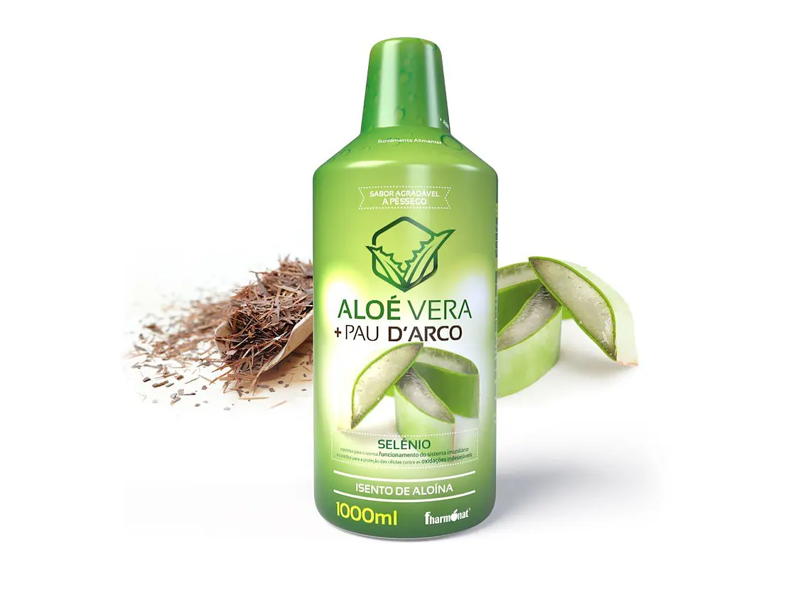 Aloé Vera + Pau D´ Arco 1000 Ml Fharmonat 1