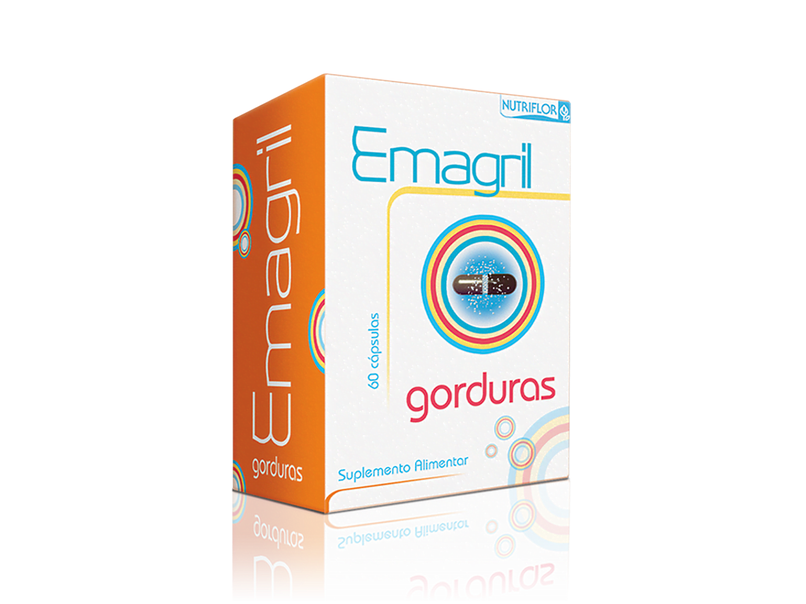 Emagril - Gorduras 60 Cápsulas Nutriflor 1
