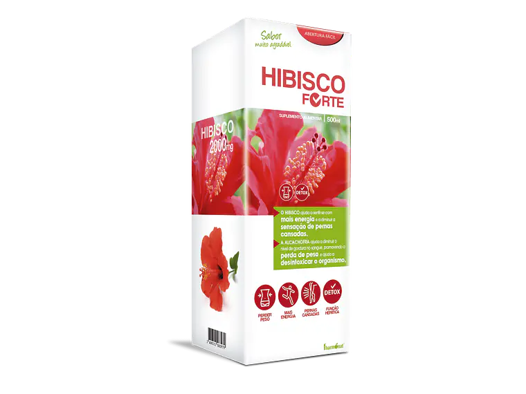 Hibisco Forte 500 Ml Fharmonat 1