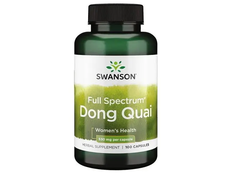 Full Spectrum Dong Quai 530 Mg 100 Cápsulas  Swanson 1