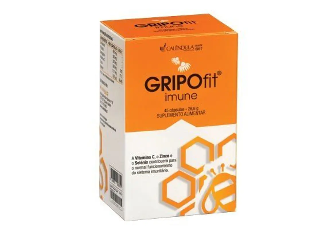 Gripofit Imune 45 Cápsulas Calêndula 1