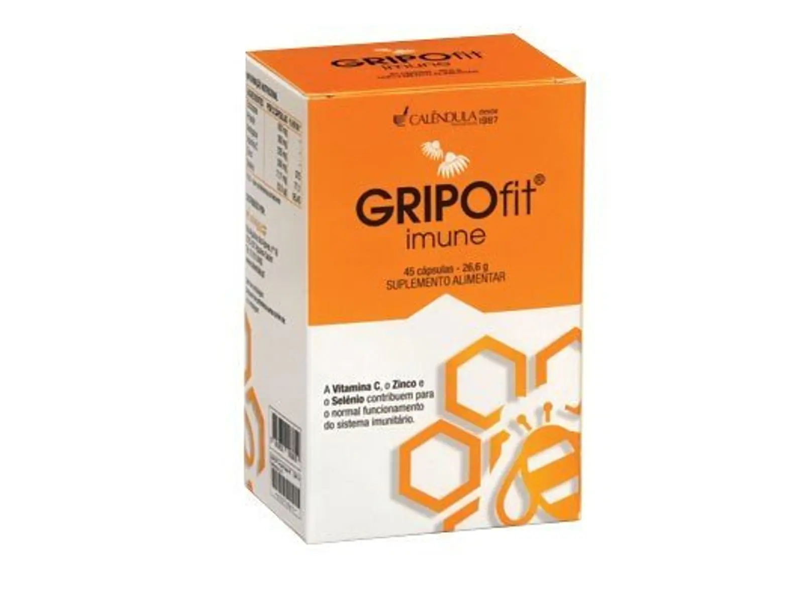 Gripofit Imune 45 Cápsulas Calêndula 1