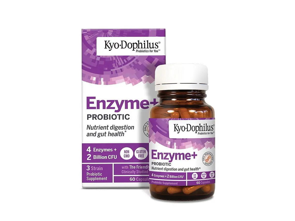 Enzyme+ 60 Probiotic Cápsulas Kyo Dophilus 1