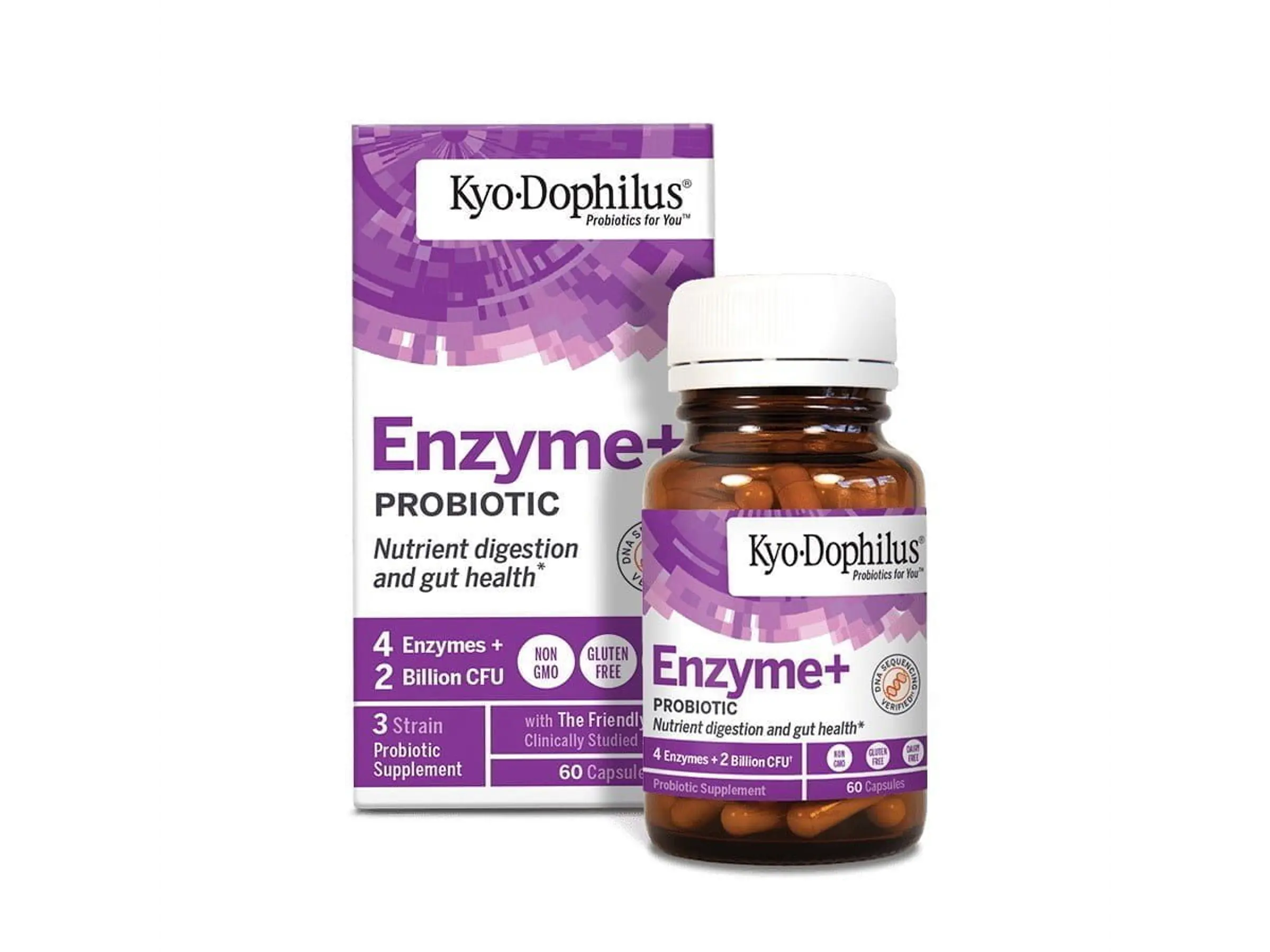 Enzyme+ 60 Probiotic Cápsulas Kyo Dophilus 1