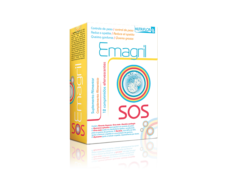 Emagril - SOS 12 Comprimidos Efervescentes Nutriflor 1