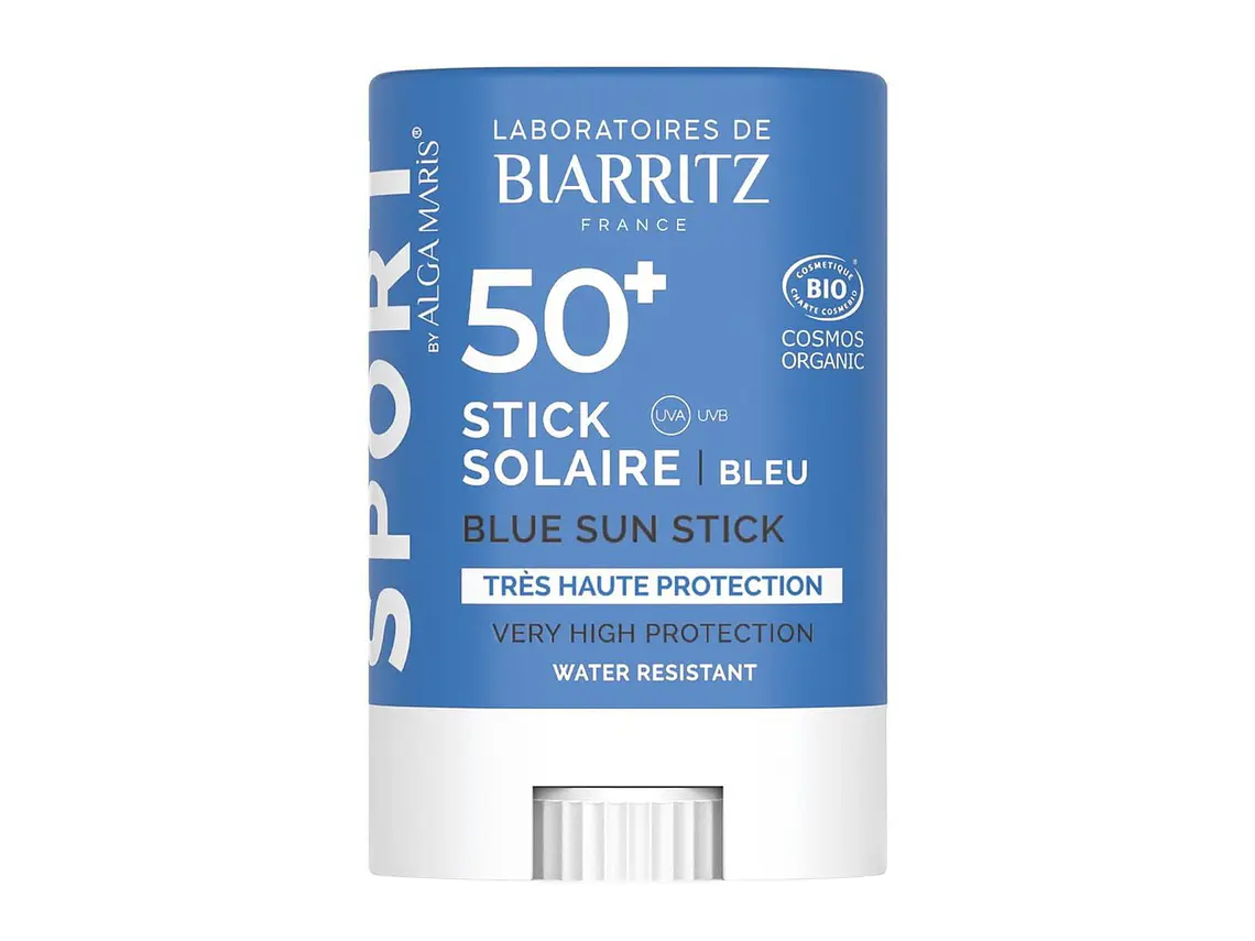 Protetor Solar Stick Sport Azul SPF50+ 12G Laboratoires Biarritz 1