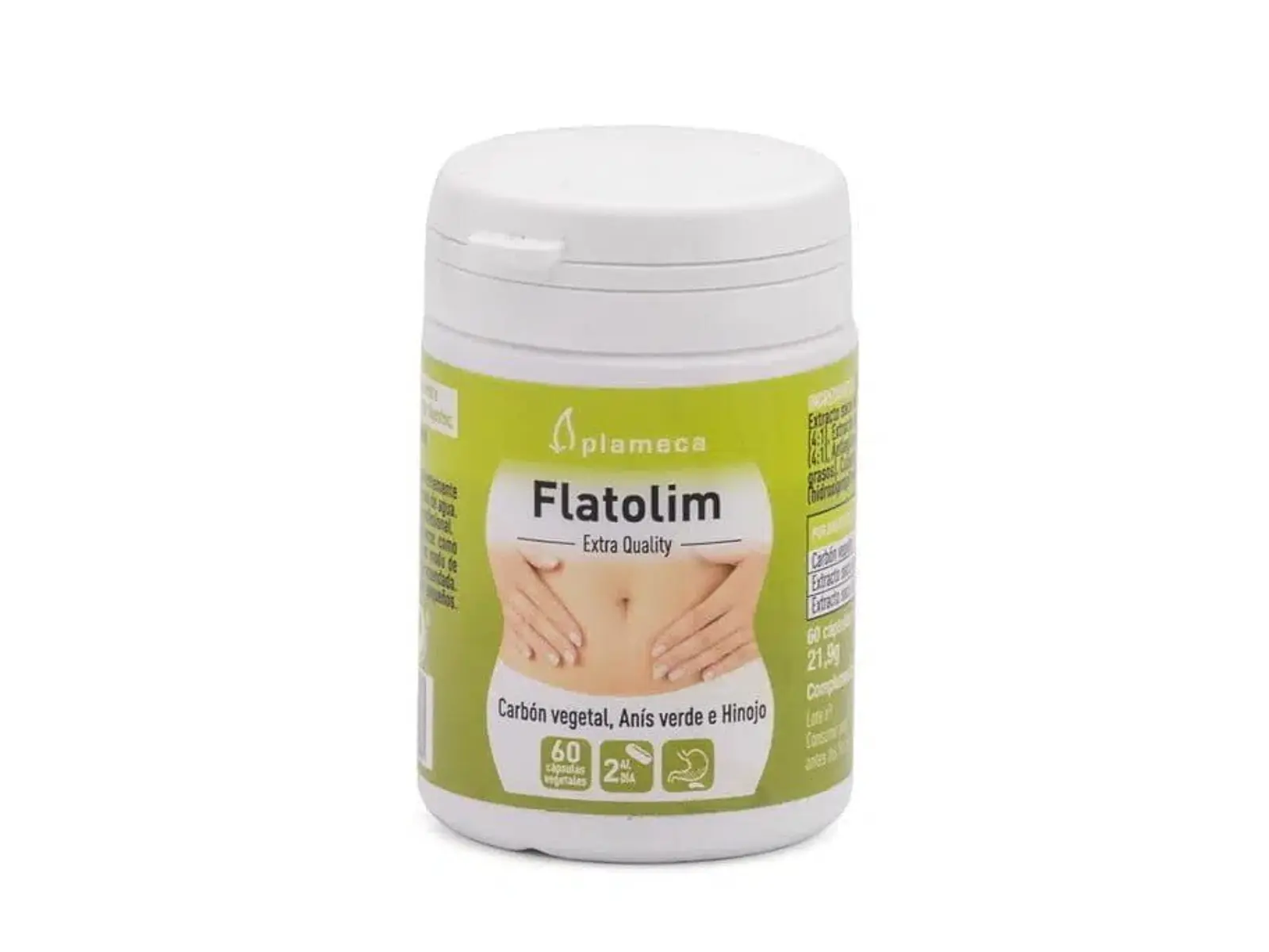 Flatolim 60 Cápsulas Vegetais Plameca 1