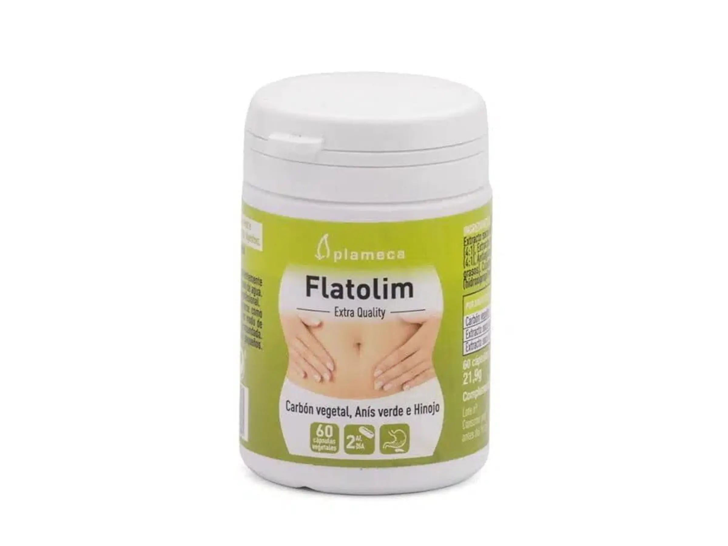 Flatolim 60 Cápsulas Vegetais Plameca 1