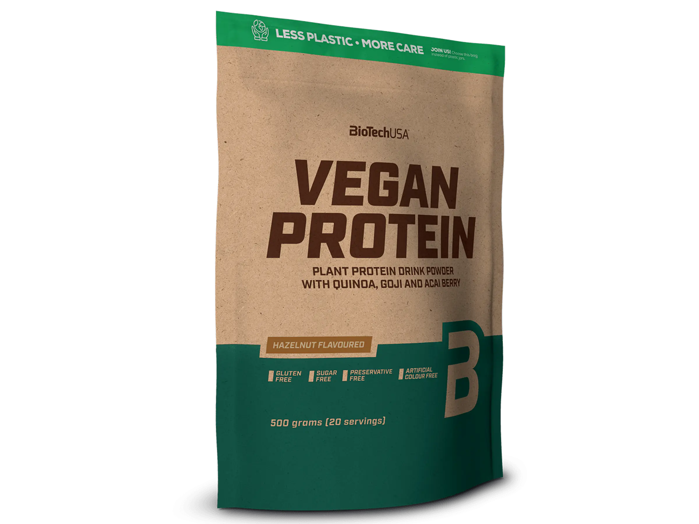 Vegan Protein Avelã 500g BioTechUSA 1