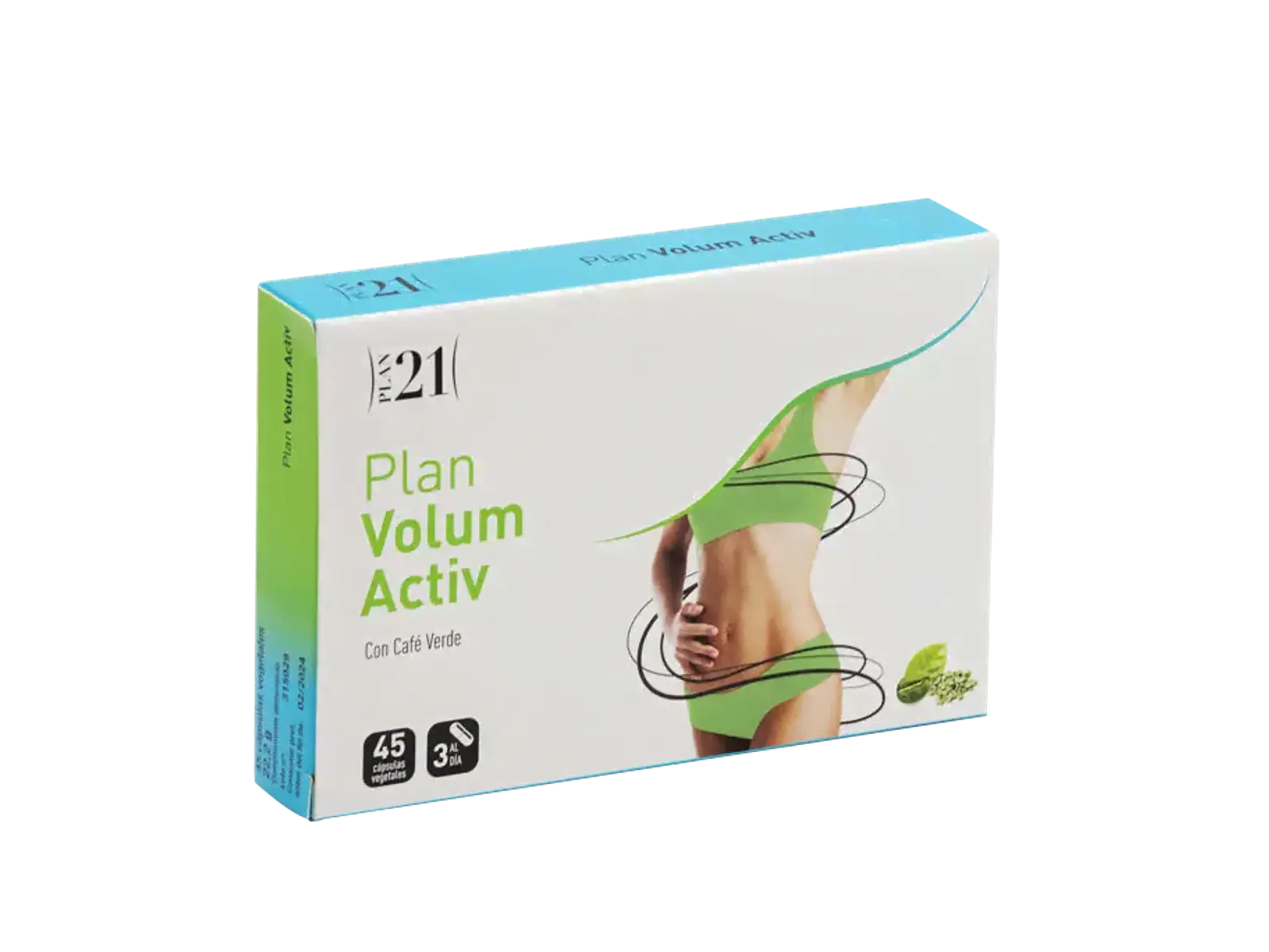 Plan Volum Activ 45 Cápsulas Vegetais Plameca 1