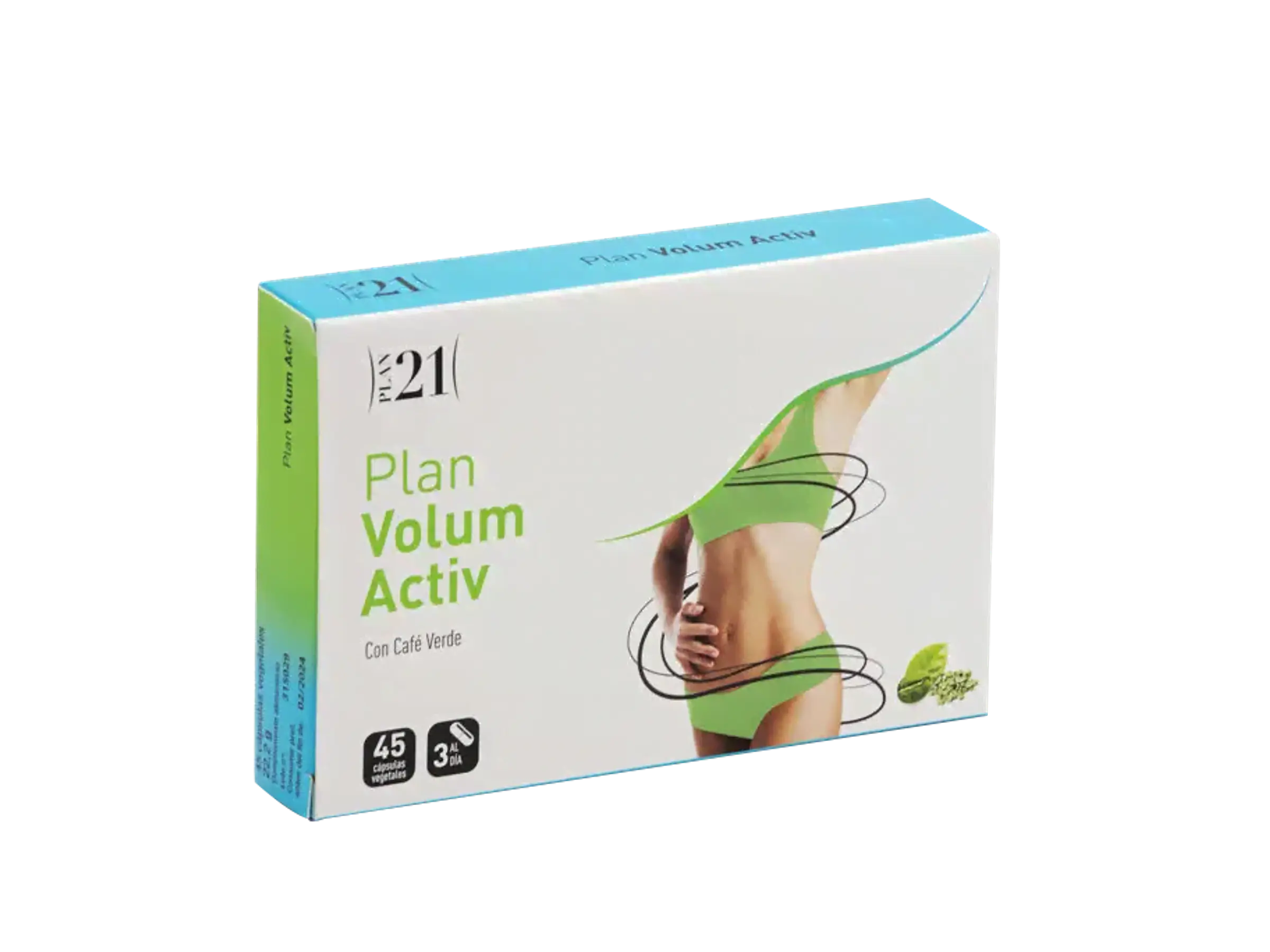 Plan Volum Activ 45 Cápsulas Vegetais Plameca 1