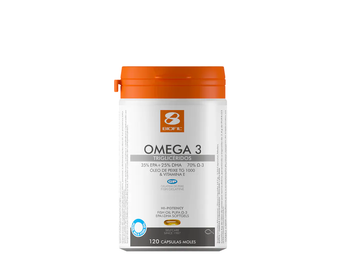 Omega 3 Tripla Ação 120 cápsulas Biofil 1